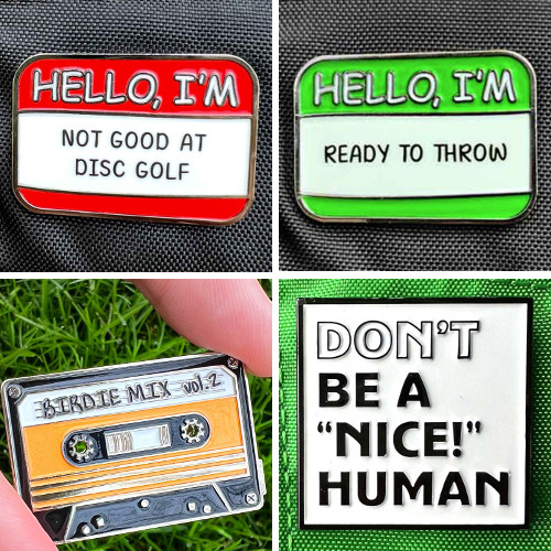 Disc Golf Pins �s���o�b�W